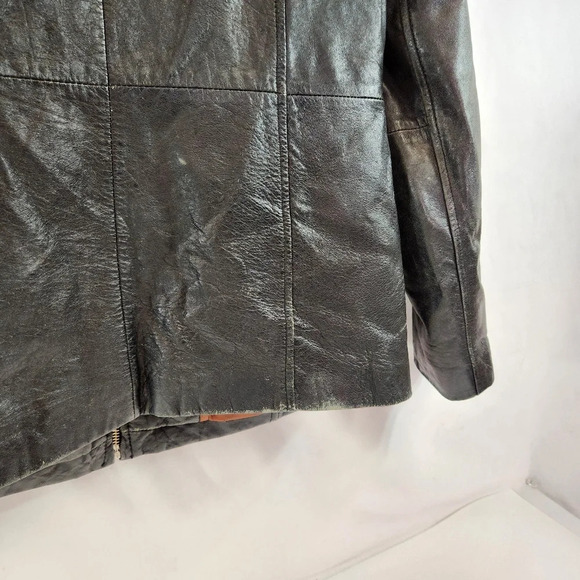 Wilson's Leather Pele Studio Leather Jacket Thinsulate Womens Small - Picture 13 of 16